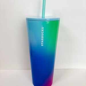Starbucks Gradient Pink, Blue, Green Tumbler